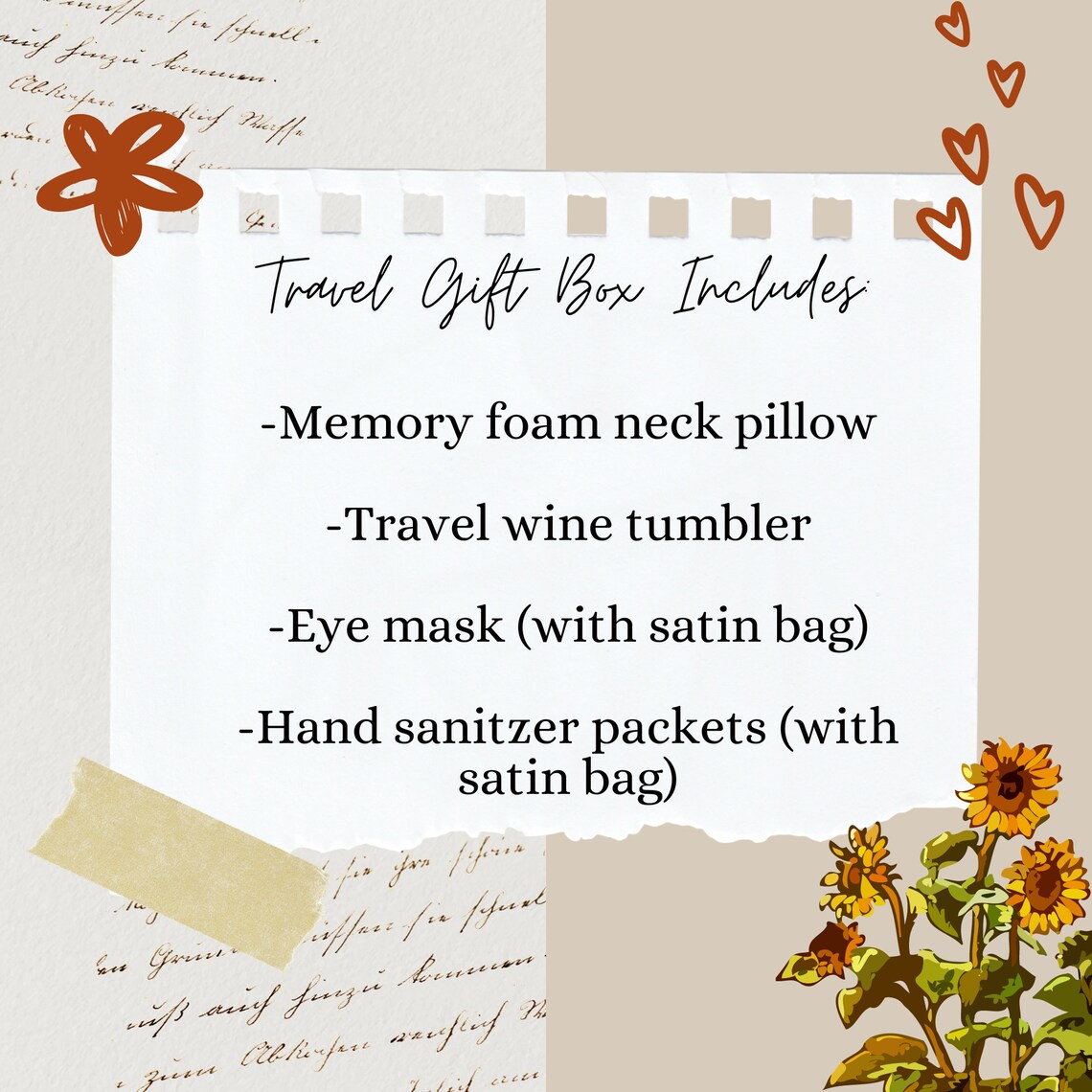 Travel Kit Gift Box Vacation Essentials Gift Box Travel Etsy