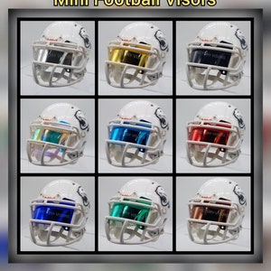 Rainbow Football Visor Etsy