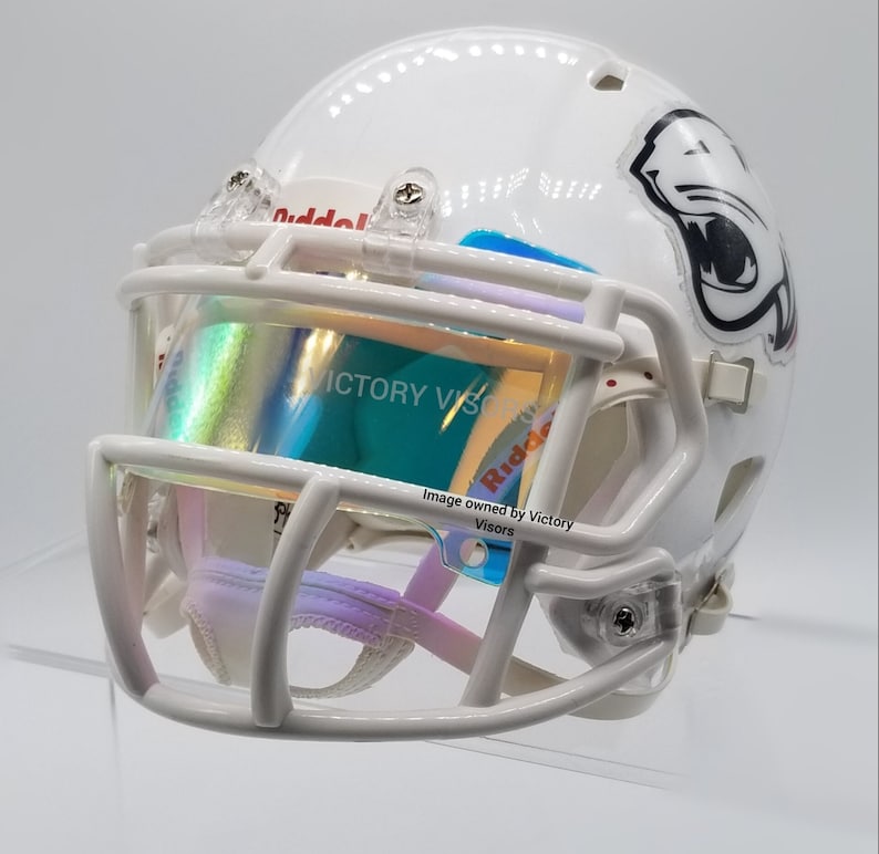Mini Size flat Style Football Helmet Visors for Riddell & Etsy