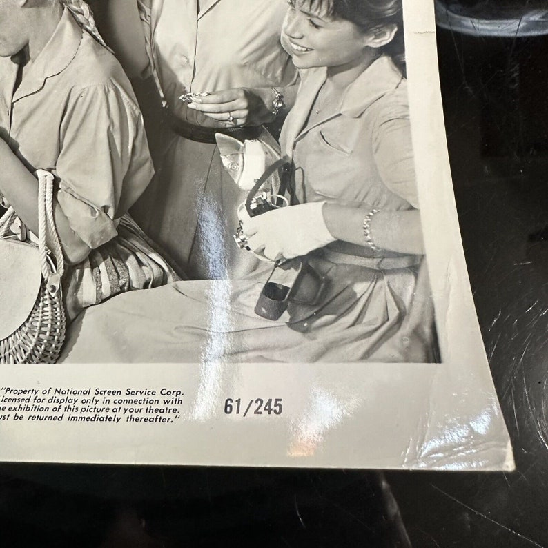 Vintage 1961 Sandra Dee Brenda De Banzie Come September Movie Still