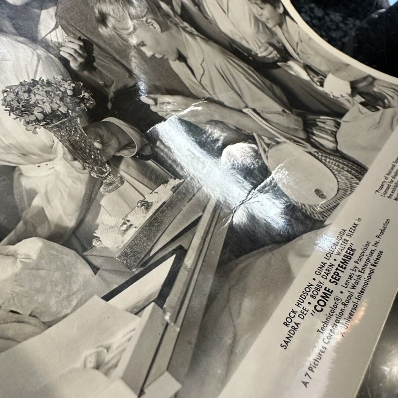 Vintage 1961 Sandra Dee Brenda De Banzie Come September Movie Still