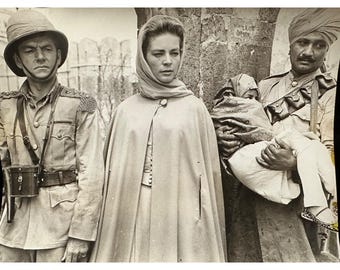 Vintage 1959 North West Frontier Frank Olegario Lauren Kenneth More Movie Photo