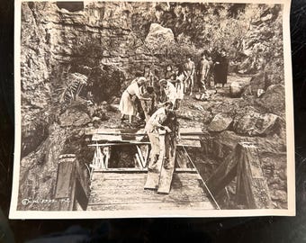 The Devil At 4 OClock 1961 Vintage Movie Still Photo Ravine Scene 10"x8" Black & White