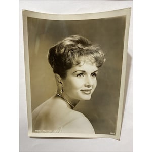 Debbie Reynolds MGM Head Shot Movie Promo Black & White 8x10