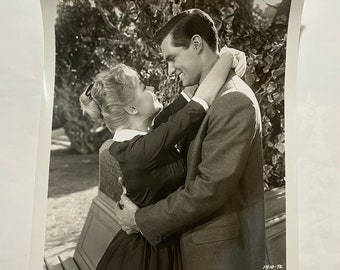 1961 Sandra Dee John Gavin Tammy Tell Me True Movie Promo Black and White