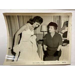 Debbie Reynolds 1956 The Catered Affair MGM Head Shot Film Promo