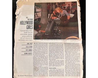Vintage 1963 Article Clipping From The Saturday Night Post Pages 22-24