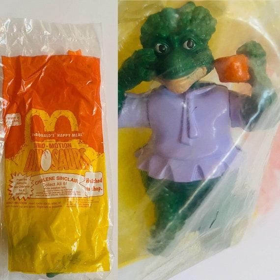 1992 Mcdonalds Happy Meal Dinosaurs Charlene Sinclair Toy Dino