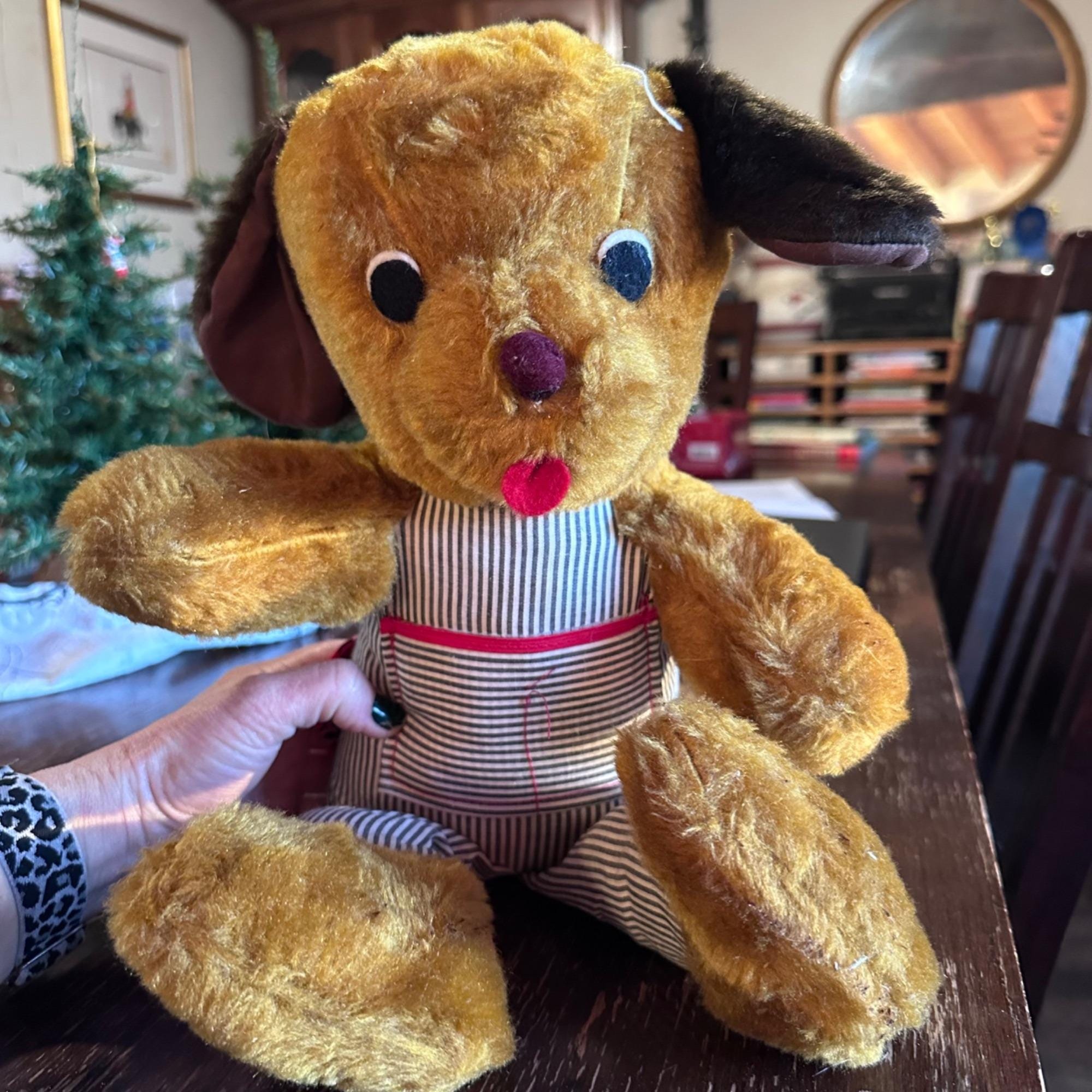 Knickerbocker Plush Dog - Etsy