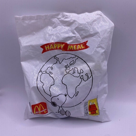1999 Mcdonalds Happy Meal Peanuts Around the World Snoopy NIP Etsy