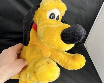 Vintage Walt Disney Co Pluto Pluche Knuffel Dierlijke Pop Speelgoed Verzamelbare Puppy