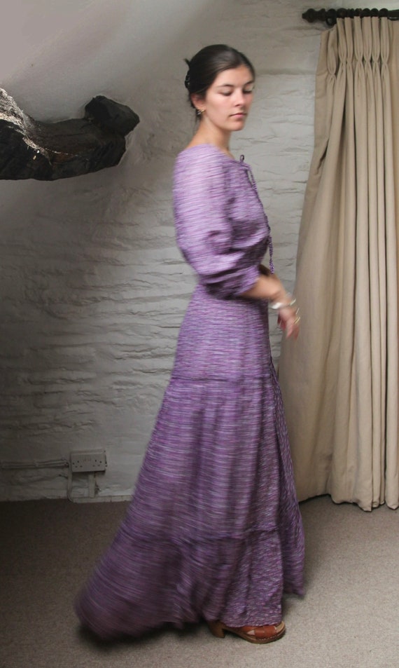 Vintage 70’s Laura Ashley floral maxi dress - image 2