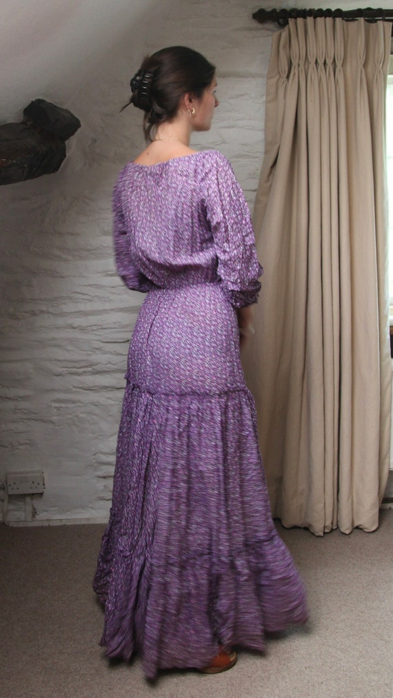 Vintage 70’s Laura Ashley floral maxi dress - image 3