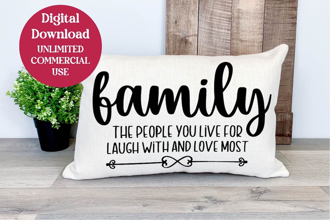 Family Quote SVG PNG: Sentimental Wall Decor (digital Download) - Etsy