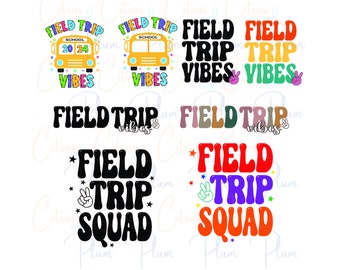 Capture Memories with Field Trip 2024 SVG - Ideal for School Events!