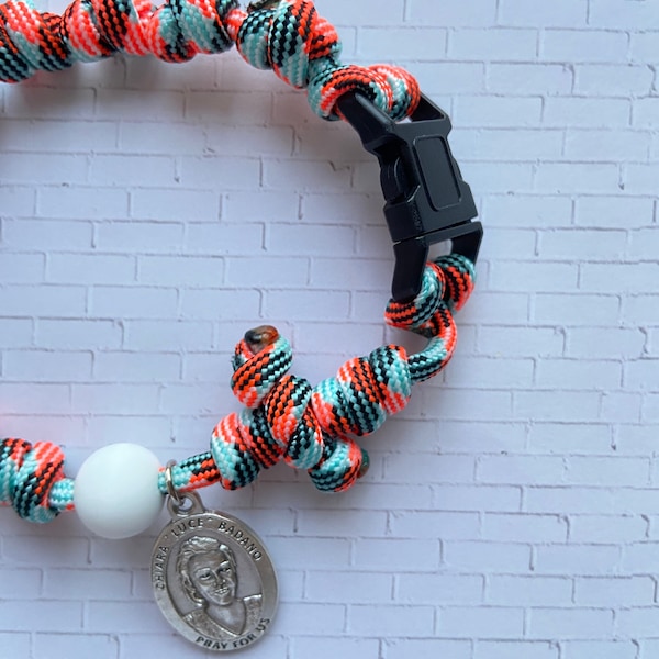 Paracord Rosary Bracelet - Underhand Knot