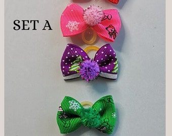etsy dog bows