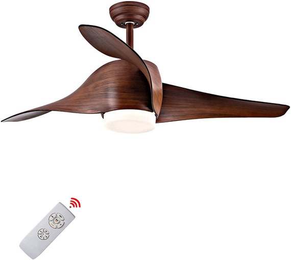 BRIGHT Ceiling Fan Light Large 52 Inch Lamp With Remote Control Modern  Simple LED For Home