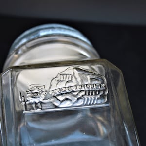 LA Nut Vintage Glass Jar with Lid