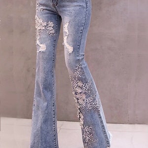 Rhinestone Jeans -  UK