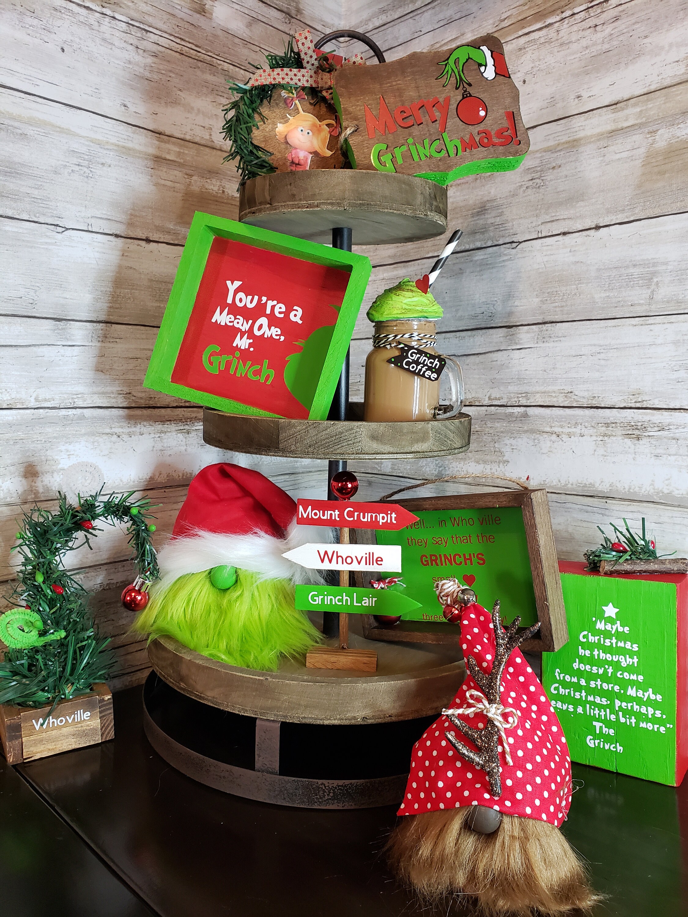 Grinch decor - Etsy España Grinch decor - Etsy España