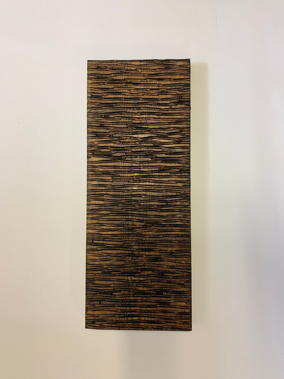 Wooden Tile Wall Art Textured and Engraved Wall Decor Home Decor Etsy