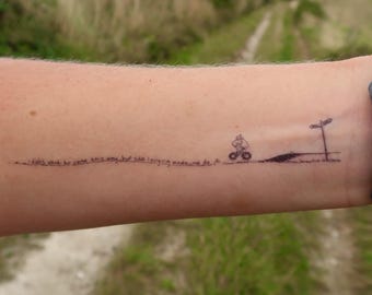 Mint Sauce Limited Edition &quot;i didn&#39;t want to come this way&quot; Temporary Tattoo