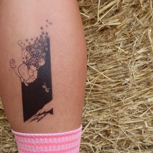 Mint Sauce Limited Edition "Flowery Crash" Temporary Tattoo