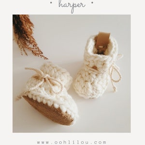 Botitas de lana para bebe sale