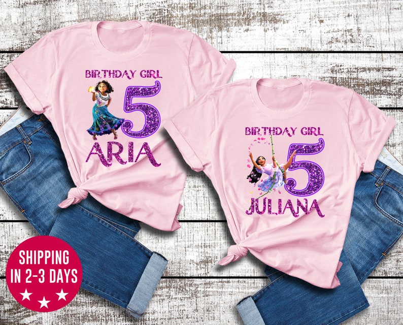 encanto isabela birthday shirt