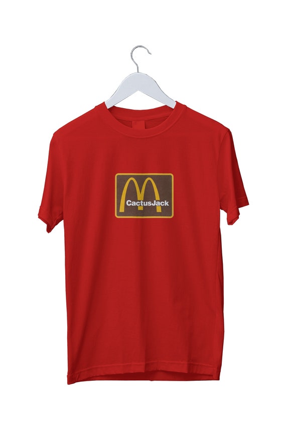 Travis Scott Mcdonalds Cactus Jack T 