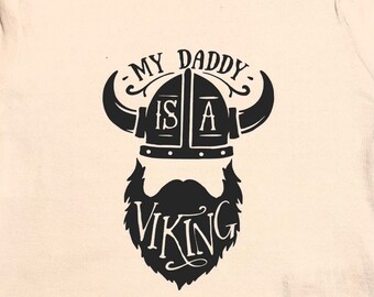 My Daddy est un gilet viking Babygrow Baby Vest Bodysuit