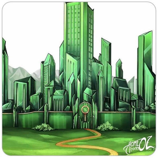 Wizard of Oz Emerald City Magnet