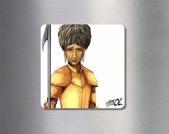 Winkie Soldier 2x2 Fridge Magnet | Home From Oz | Wizard of Oz Inspired Art | Character Kitchen Decor | Locker Magnet Gift