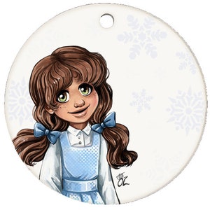 Wizard of Oz Christmas Ornament with Dorothy