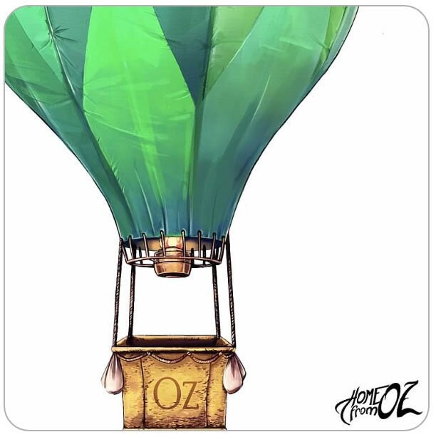Wizard Of Oz Wizard S Hot Air Baloon Magnet Etsy Il Fullxfull.5613097307 26k0