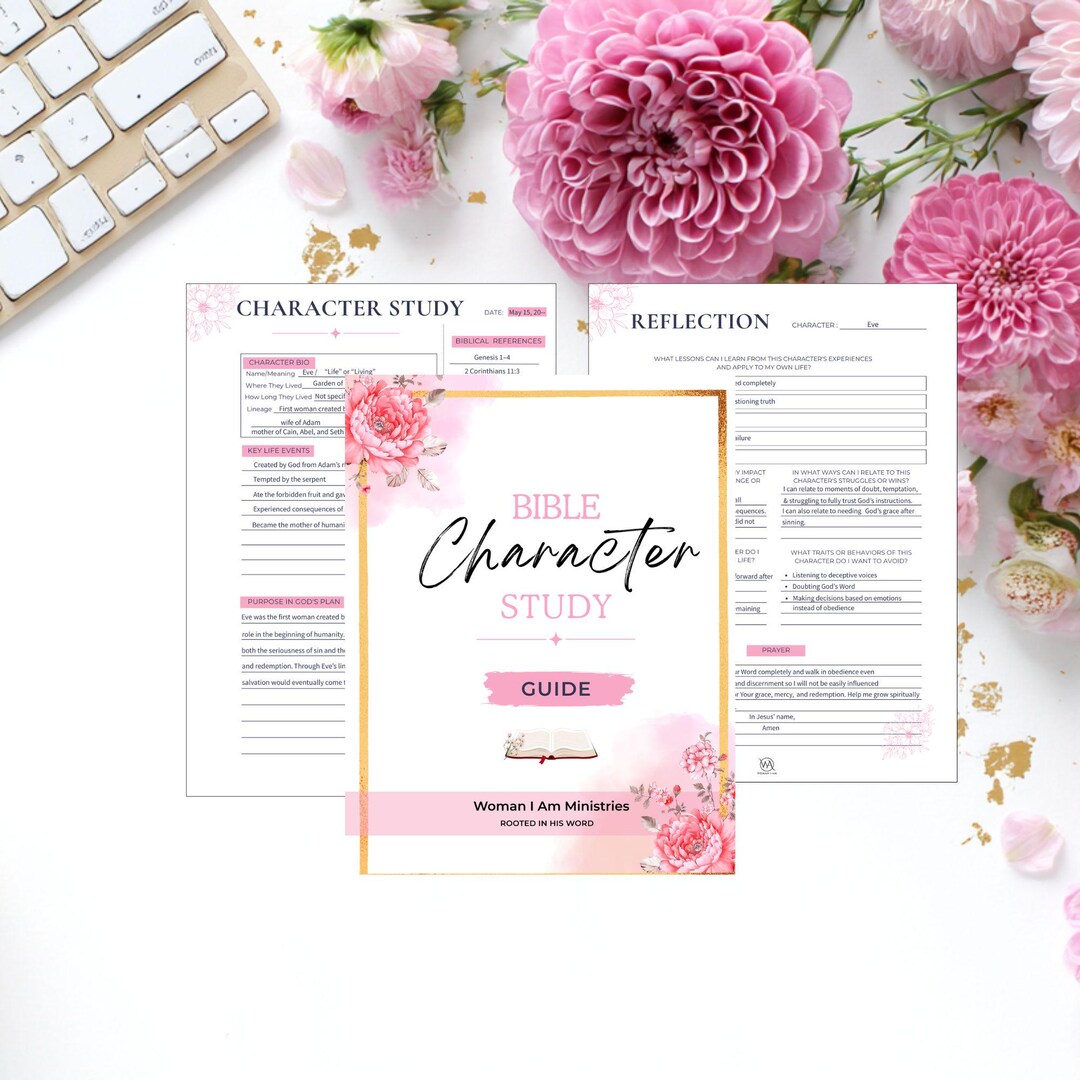 Bible Character Study Guide Printable - Etsy Australia