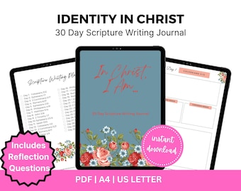 Identiteit in Christus 30 dagen schriftschriftdagboek