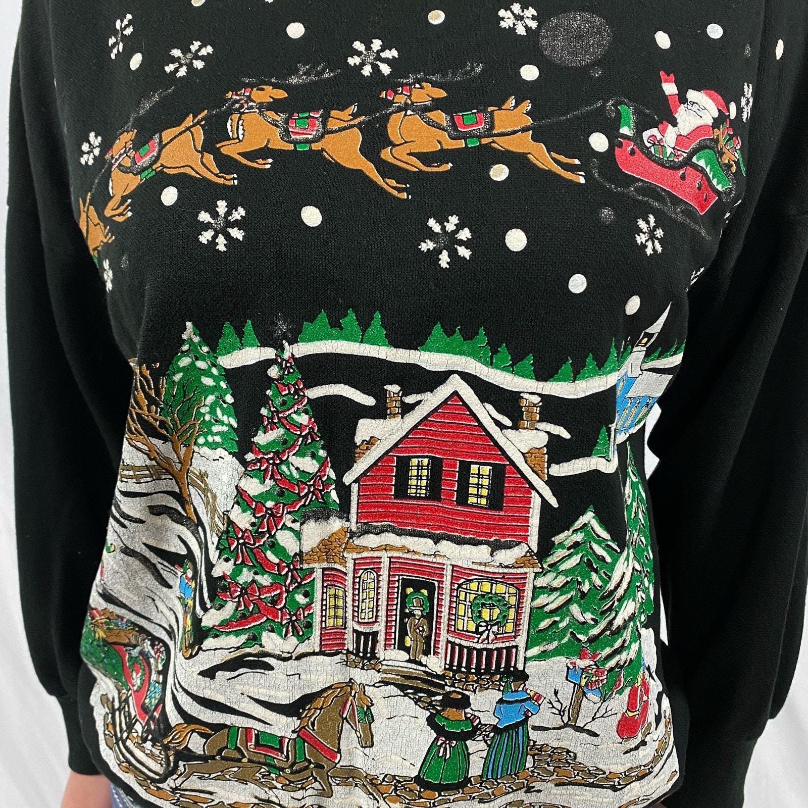 Holidays Cropped Thermal Vintage Pullover main image 0