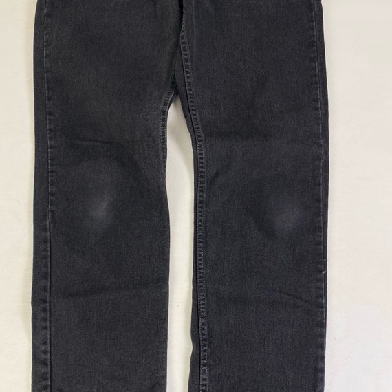 Vintage Levi’s 505 Washed Out Faded Black Straigh… - image 5