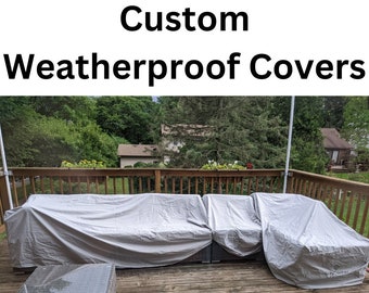 Custom Heavy Duty Waterproof Outdoor Furniture Cover, UV Protected Patio Raincover