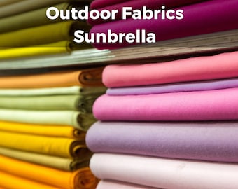 Sunbrella Fabrics by Yard - Choose your fabric Indoor/Outdoor. FREE  SHIPPING $42