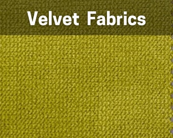 Polyester Velvet Upholstery Fabric by Yard, Durable Home Decor Cushions Sofas DIY Projects
