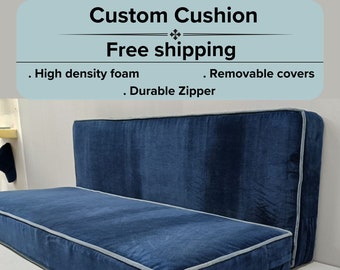 Custom Size Cushion, Window cushion, Reading nook cushion, Bay Window Bench Cushion, Fast  + Free ship