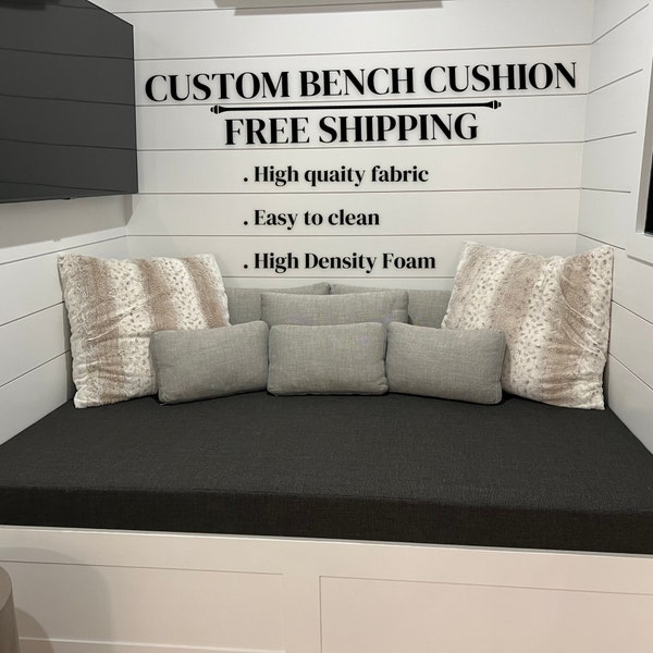 Custom Bench Cushion Etsy UK