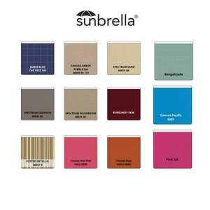 Fabric Samples , Sunbrella and Agora