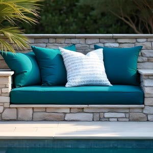 Replacement Covers for Patio cushions, with Sunbrella fabric 1&quot;-3&quot; Thickness