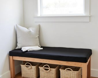 Kundenspezifisches Samt-Bankkissen, Innenfenster-Sitzkissen, Mudroom-Entryway-Pad
