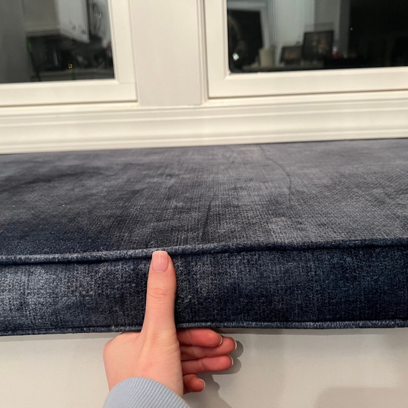 Custom Cushion for Bay Window Trapezoid Bench Cushion Mudroom Etsy