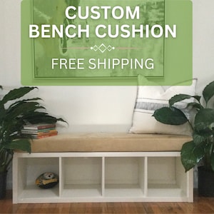 Bench Cushion, Cushion for Bench, Custom Bench Cushion, Window Cushion,  Window Seat, French Cushion, Floor Pillow 